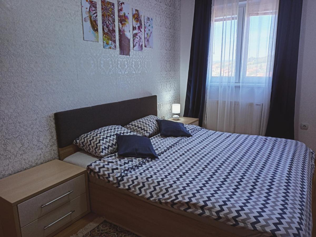 Ema Lux - Zgrada Panorama Apartment Soko Banja Bagian luar foto